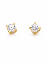 Orecchini Donna in Oro giallo Zircone Vidali Gioielli OROR-16-34